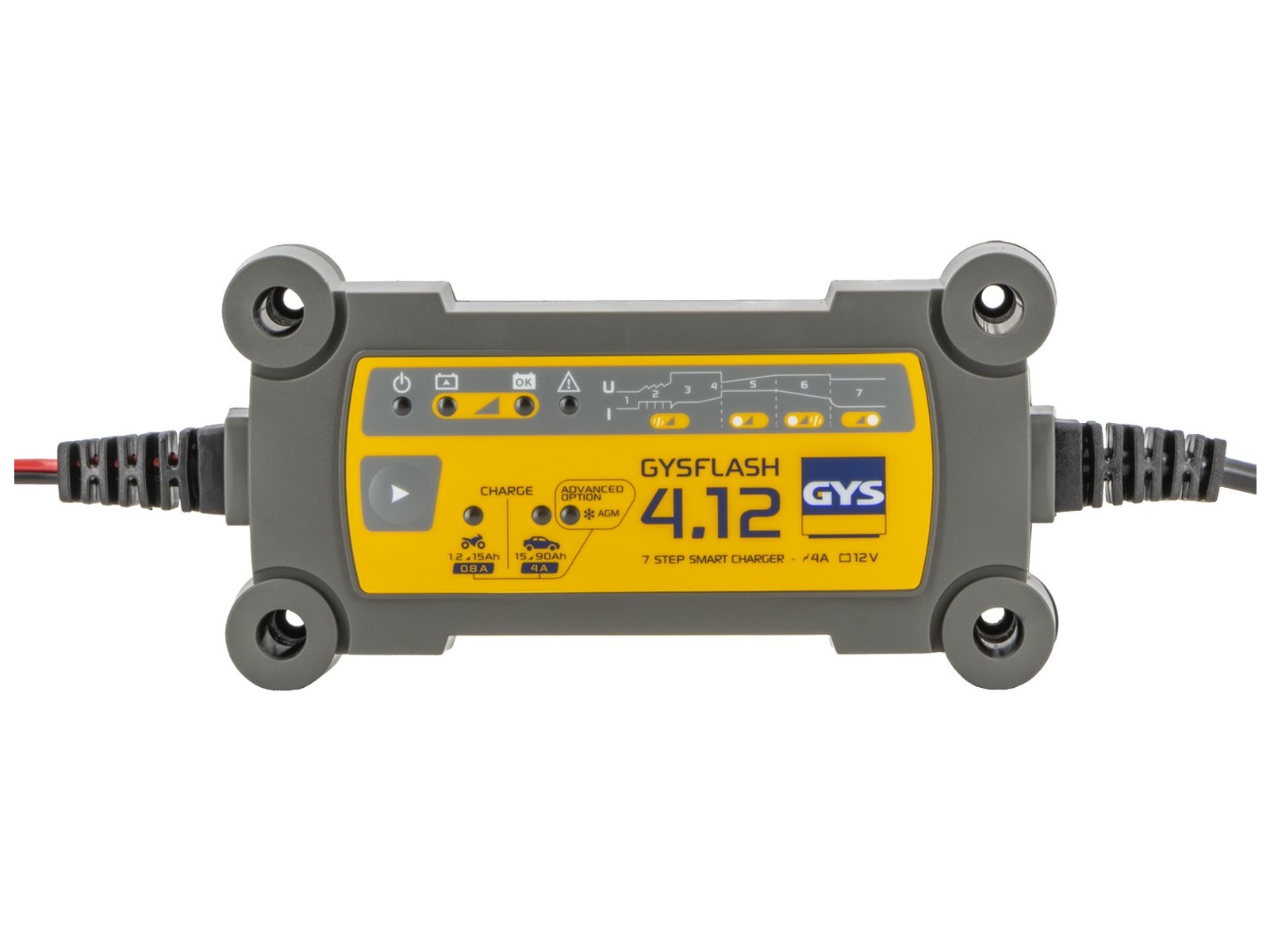 Ldtjs  GYSFLASH 4.12 12V 0.8/4A Pb EAN3154020029422